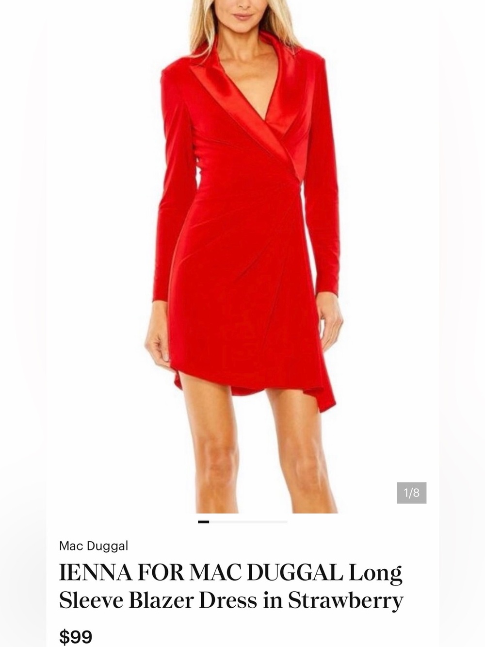 Ieena blazer dress